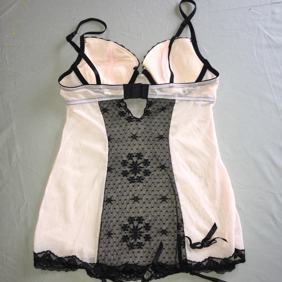 Pink and Black lingerie size L - Picture 5 of 6